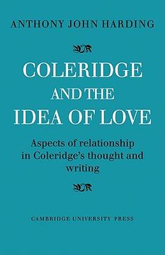 portada Coleridge and the Idea of Love Paperback (en Inglés)