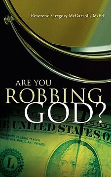 portada are you robbing god? (en Inglés)