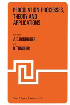 portada Percolation Processes: Theory and Applications: Theory and Applications