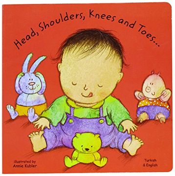 portada Head, Shoulders, Knees and Toes in Turkish and 'english (Board Books) (in English)