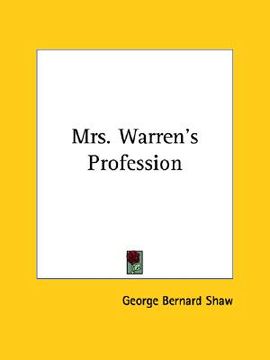 portada mrs. warren's profession