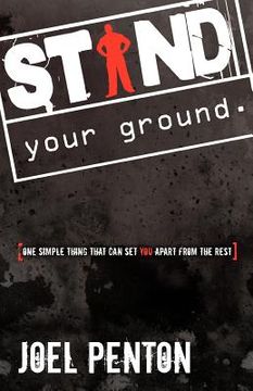 portada stand your ground (in English)
