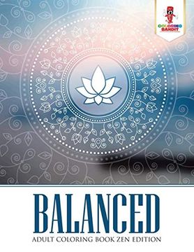 portada Balanced: Adult Coloring Book zen Edition (en Inglés)