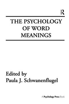 portada The Psychology of Word Meanings (en Inglés)