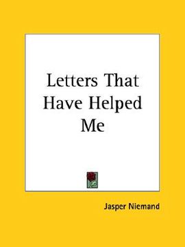 portada letters that have helped me (en Inglés)