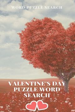 portada Word puzzle Search valentine's day puzzle Search (in English)