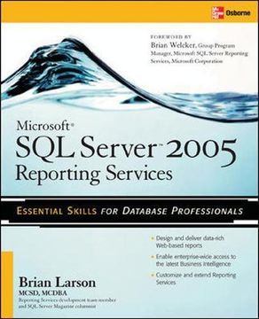 portada Microsoft sql Server 2005 Reporting Services (en Inglés)