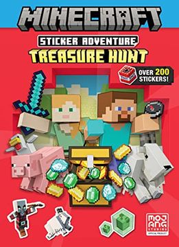 portada Minecraft Sticker Adventure: Treasure Hunt (Minecraft) (in English)