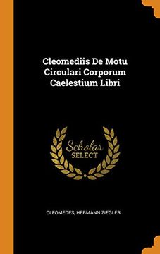 portada Cleomediis de Motu Circulari Corporum Caelestium Libri 