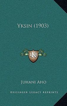 portada yksin (1903) (in English)