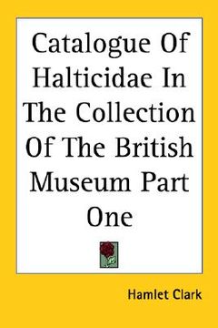 portada catalogue of halticidae in the collection of the british museum part one (en Inglés)