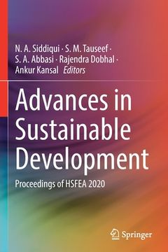 portada Advances in Sustainable Development: Proceedings of Hsfea 2020 