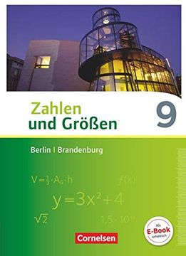 portada Zahlen und Größen 9. Schuljahr - Berlin und Brandenburg - Schülerbuch (en Alemán)