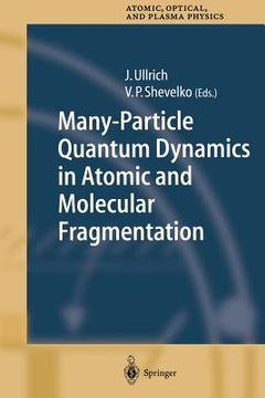 portada many-particle quantum dynamics in atomic and molecular fragmentation