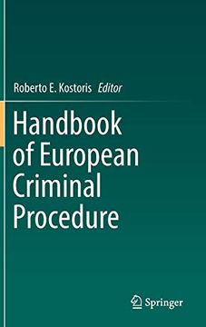 portada Handbook of European Criminal Procedure (en Inglés)