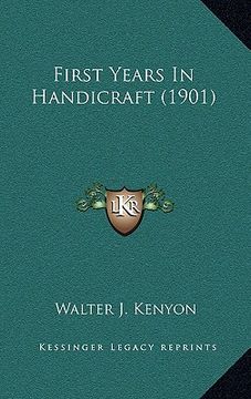 portada first years in handicraft (1901)