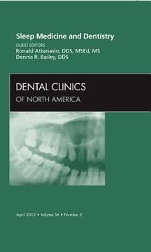 portada Sleep Medicine and Dentistry, an Issue of Dental Clinics: Volume 56-2 (in English)