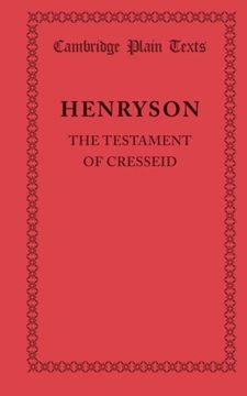 portada The Testament of Cresseid (Cambridge Plain Texts) (en Inglés)