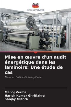 portada Mise en oeuvre d'un audit énergétique dans les laminoirs: Une étude de cas (en Francés)