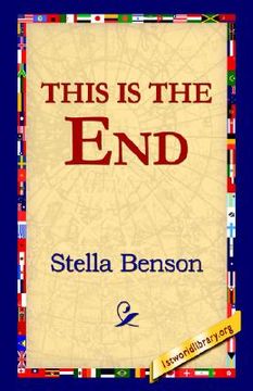 portada this is the end (en Inglés)