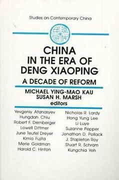 portada china in the era of deng xiaoping: a decade of reform (en Inglés)