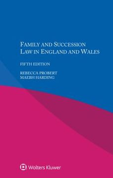 portada Family and Succession Law in England and Wales (in English)