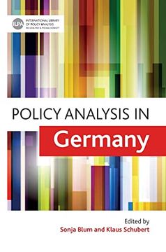 portada Policy Analysis in Germany (International Library of Policy Analysis) (en Inglés)