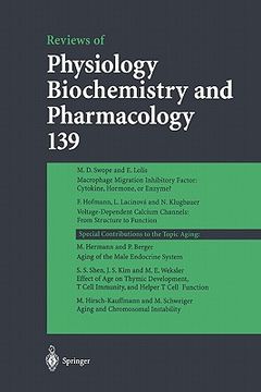 portada reviews of physiology, biochemistry and pharmacology 139 (en Inglés)