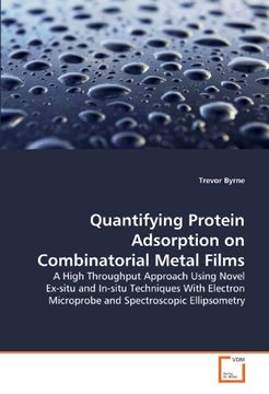 portada Quantifying Protein Adsorption on Combinatorial  Metal Films