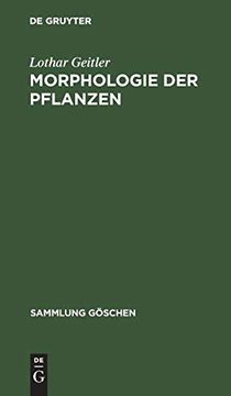 portada Morphologie der Pflanzen (en Alemán)