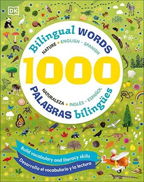 portada 1000 Bilingual Words Nature English-Spanish (en Inglés)