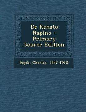 portada de Renato Rapino (in Latin)