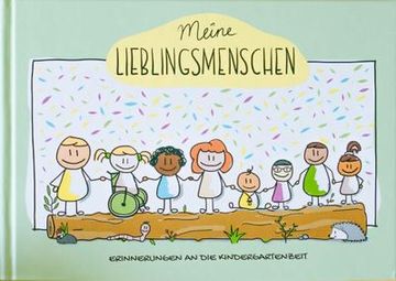 portada Freundschaftsbuch Meine Lieblingsmenschen - Erinnerungen an die Kindergartenzeit (in German)