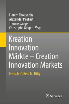 portada Kreation Innovation Mã¤Rkte - Creation Innovation Markets(Springer Verlag Gmbh) (en Alemán)