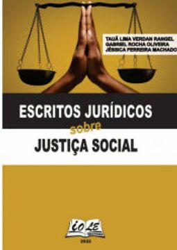 portada Escritos Jurídicos Sobre Justiça Social (en Portugués)