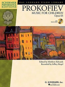 portada Music for Children, op. 65: Edited by Matthew Edwards Recorded by Jeffrey Biegel Schirmer Performance Editions (en Inglés)