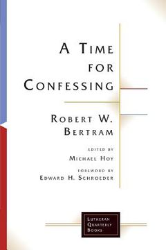 portada A Time for Confessing (en Inglés)
