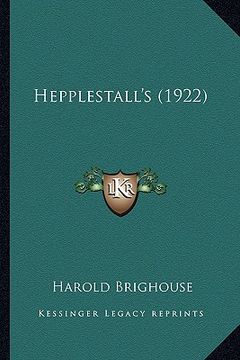 portada hepplestall's (1922) (en Inglés)