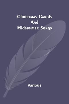 portada Christmas Carols and Midsummer Songs (in English)