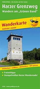 portada Harzer Grenzweg - Wandern am "Grünen Band" 1: 30 000 (en Alemán)