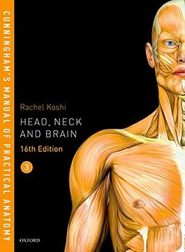 portada Cunningham's Manual of Practical Anatomy vol 3 Head, Neck and Brain (en Inglés)