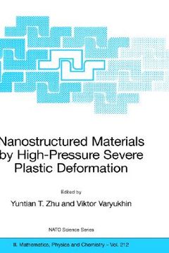 portada nanostructured materials by high-pressure severe plastic deformation (en Inglés)