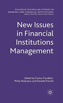portada New Issues in Financial Institutions Management (in English)