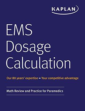 portada Ems Dosage Calculation: Math Review and Practice for Paramedics (en Inglés)