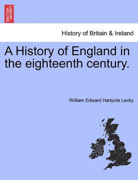 portada a history of england in the eighteenth century. (en Inglés)