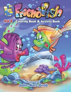 portada FriendFish Coloring book 2 (en Inglés)