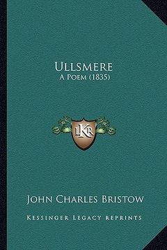portada ullsmere: a poem (1835) (in English)