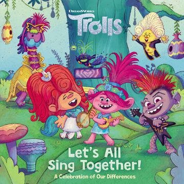 portada Let's All Sing Together! (DreamWorks Trolls)
