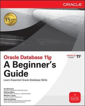 portada Oracle Database 11g a Beginner's Guide (en Inglés)