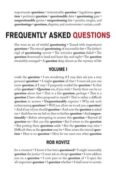 portada Frequently Asked Questions, Volume 1 (en Inglés)